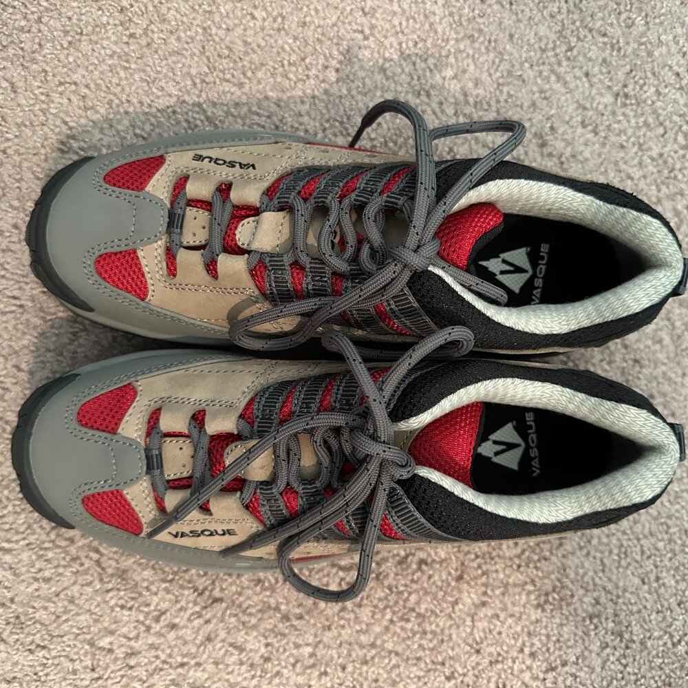 Vasque Hiking Shoes Women's 10 Gray/Red